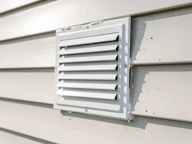 Expert vent cover replacement by Tiverton Dryer Vent Cleaning in Tiverton