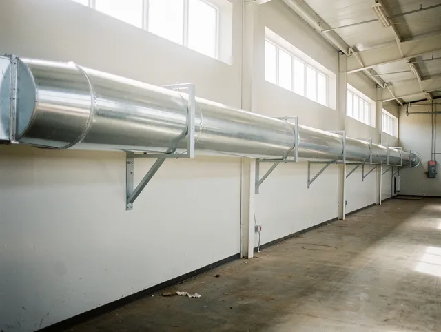 Tiverton Dryer Vent Cleaning team performing heavy-duty industrial dryer vent cleaning in Tiverton
